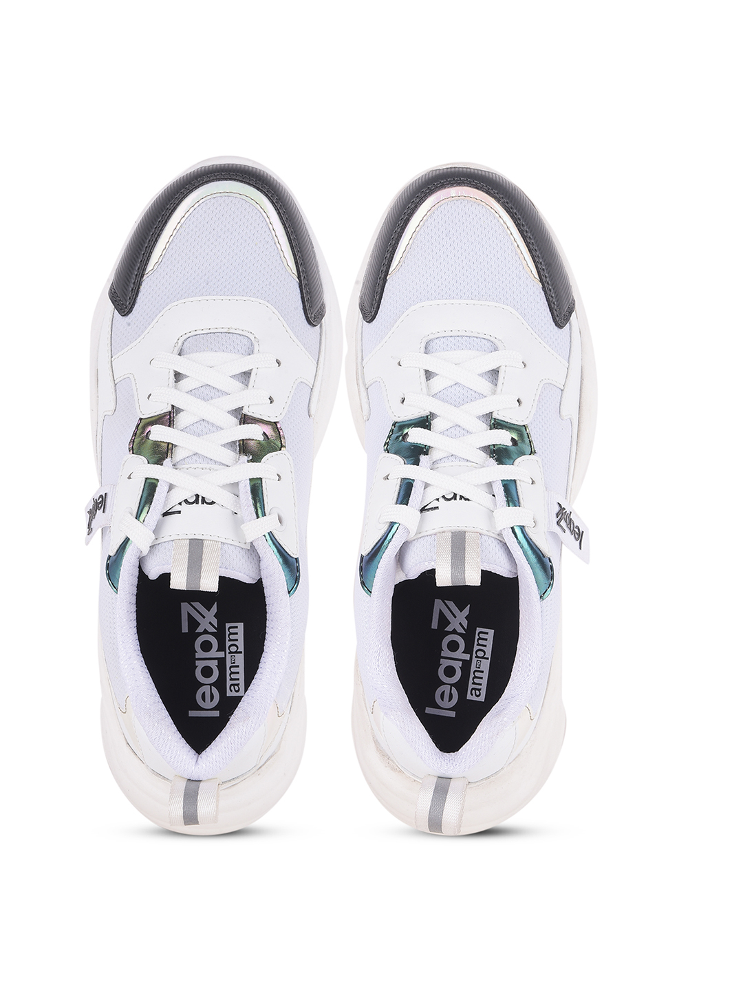 Liberty Liberty Leap7x JIMNY-1E Sports Lacing Running Shoes & Walking Shoes For Women - White (2)