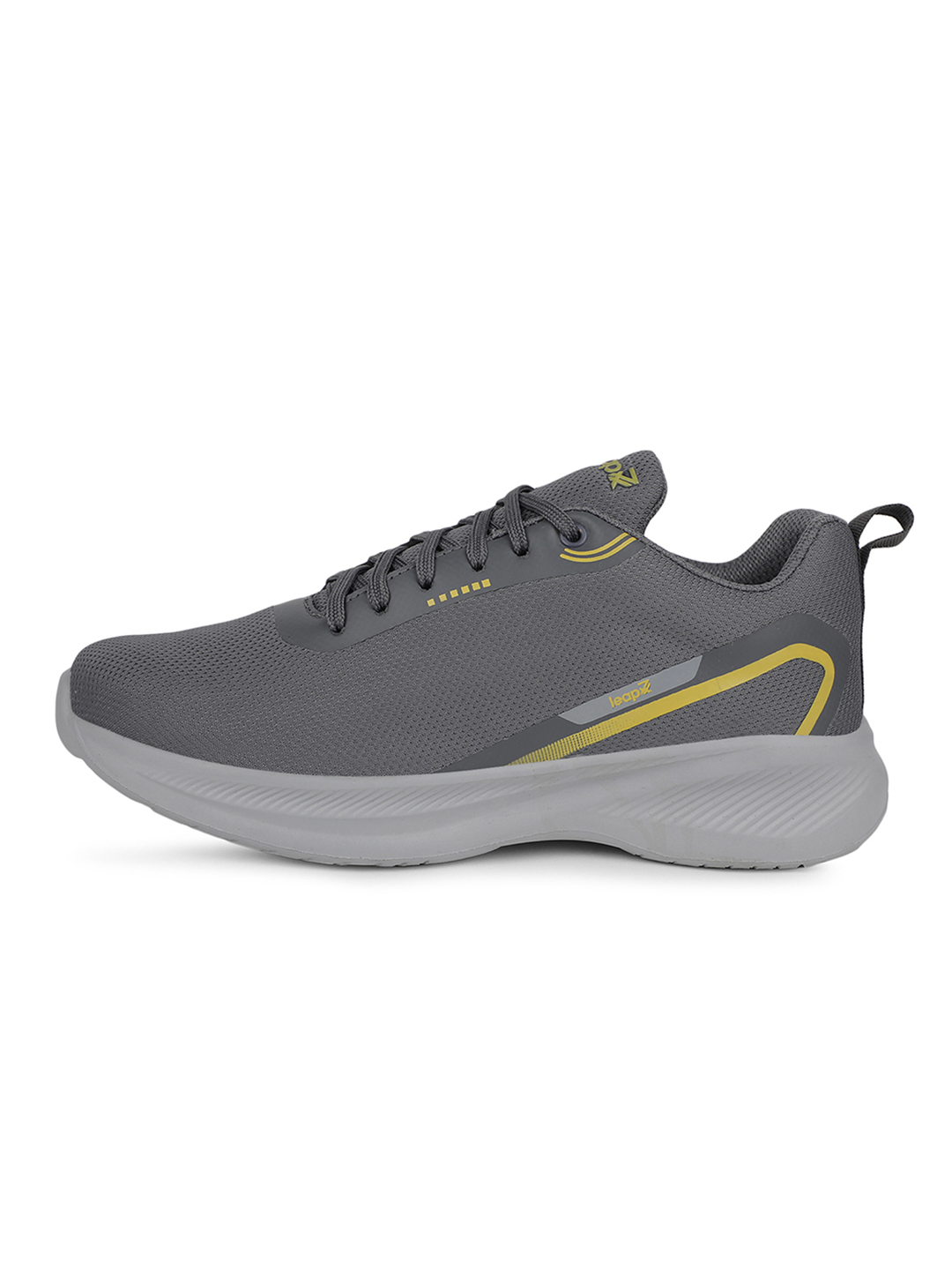 Liberty Liberty Leap7x KOOPER-1E Sports Lacing Running Shoes & Walking Shoes For Men - Dark Grey (6)