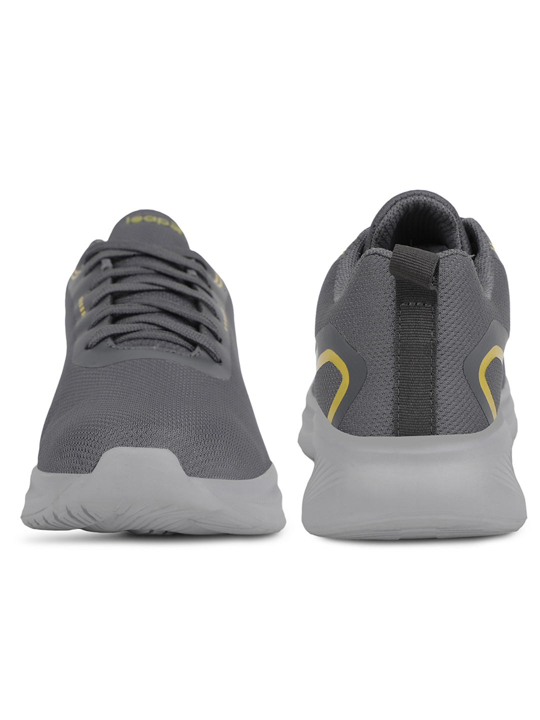 Liberty Liberty Leap7x KOOPER-1E Sports Lacing Running Shoes & Walking Shoes For Men - Dark Grey (7)