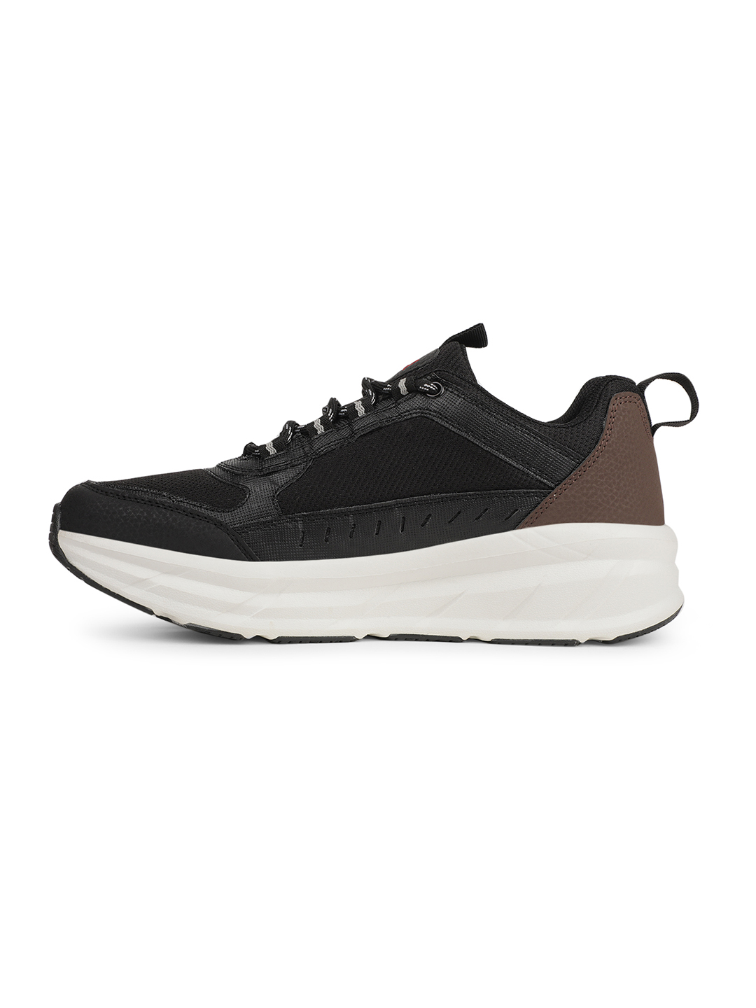 Liberty Liberty Leap7x MOUNT-E Sports Lacing Running Shoes & Walking Shoes For Men - Black (8)
