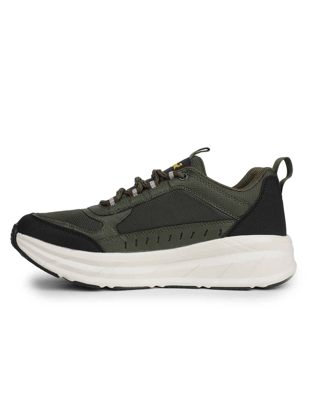Liberty Liberty Leap7x MOUNT-E Sports Lacing Running Shoes & Walking Shoes For Men - Olive Green (8)