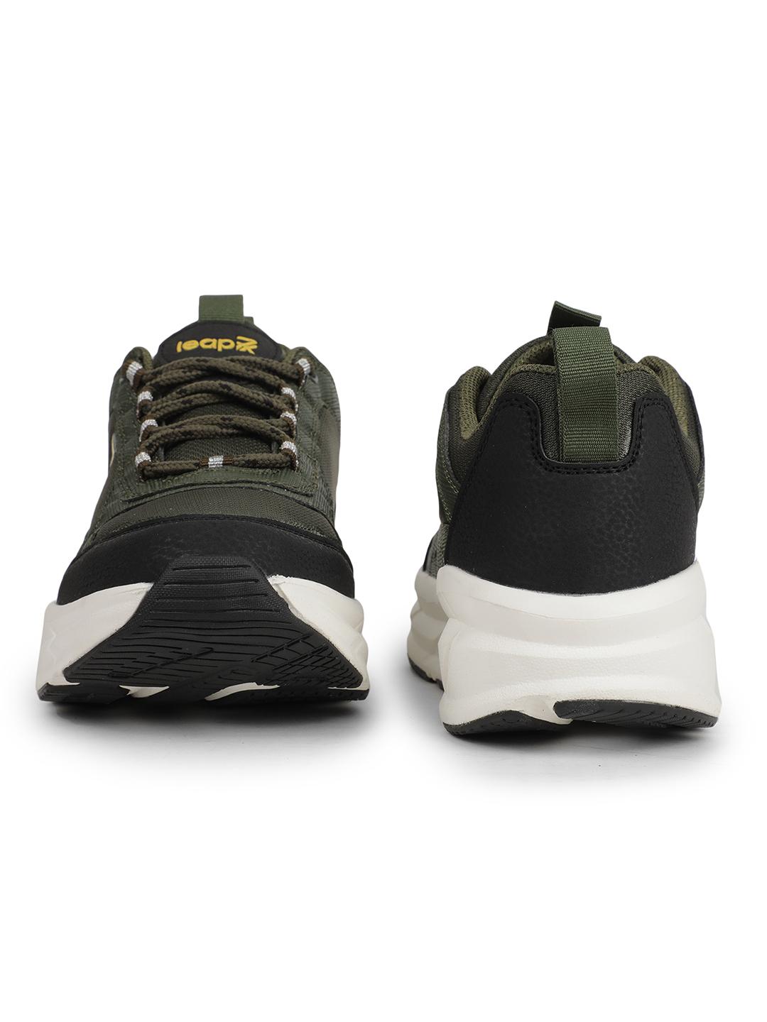 Liberty Liberty Leap7x MOUNT-E Sports Lacing Running Shoes & Walking Shoes For Men - Olive Green (9)