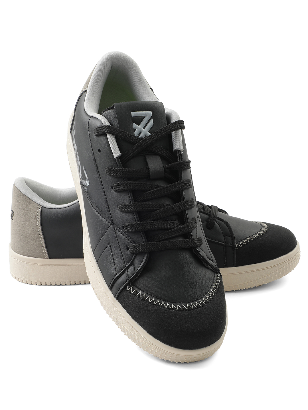 Liberty Liberty Leap7x NEXTER-1E Sports Lacing Running Shoes & Walking Shoes For Men - Black (8)