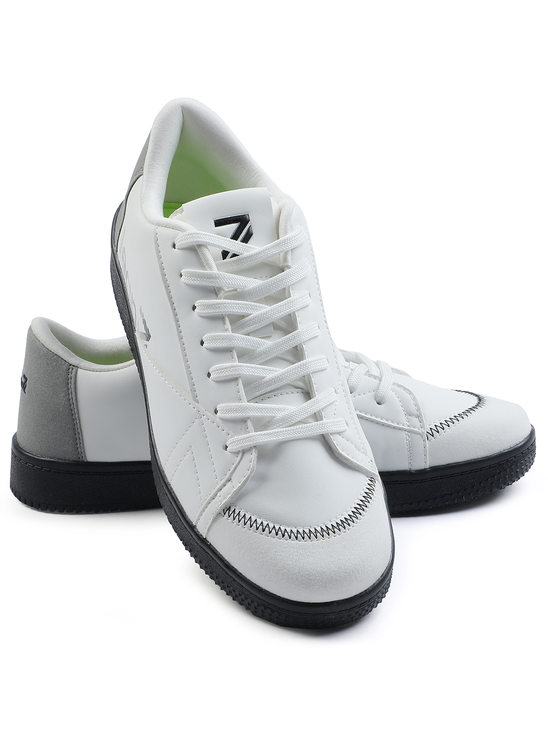 Liberty Liberty Leap7x NEXTER-1E Sports Lacing Running Shoes & Walking Shoes For Men - White (8)