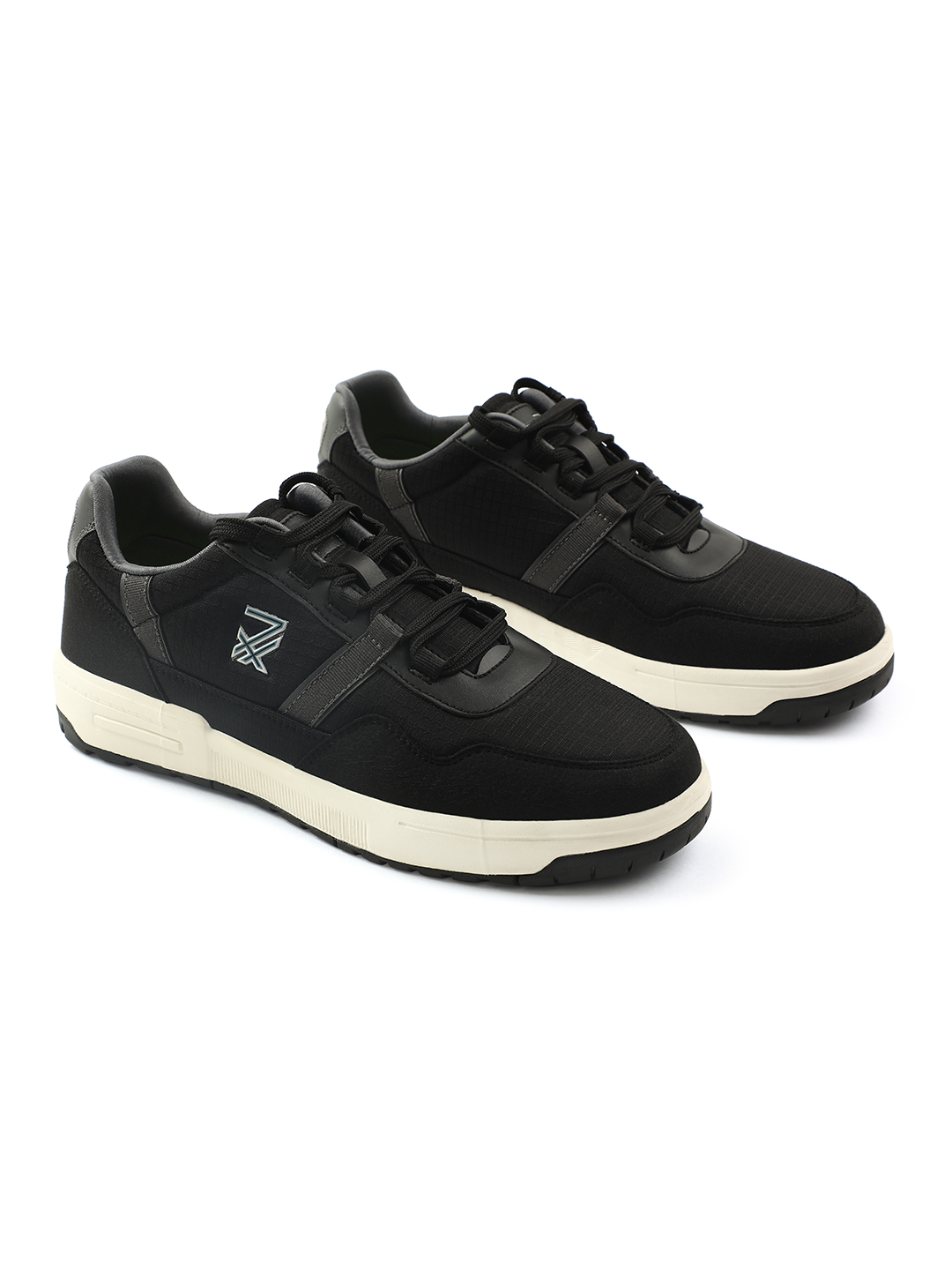 Liberty Liberty Leap7x NEXTER-3E Sports Lacing Running Shoes & Walking Shoes For Men - Black (2)