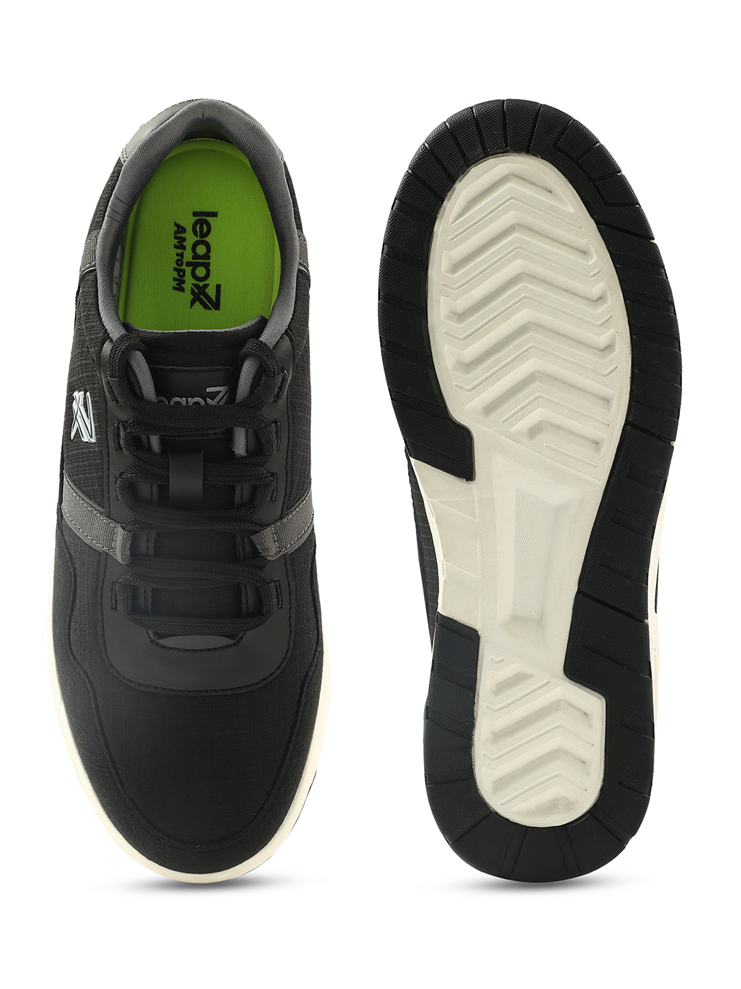 Liberty Liberty Leap7x NEXTER-3E Sports Lacing Running Shoes & Walking Shoes For Men - Black (7)