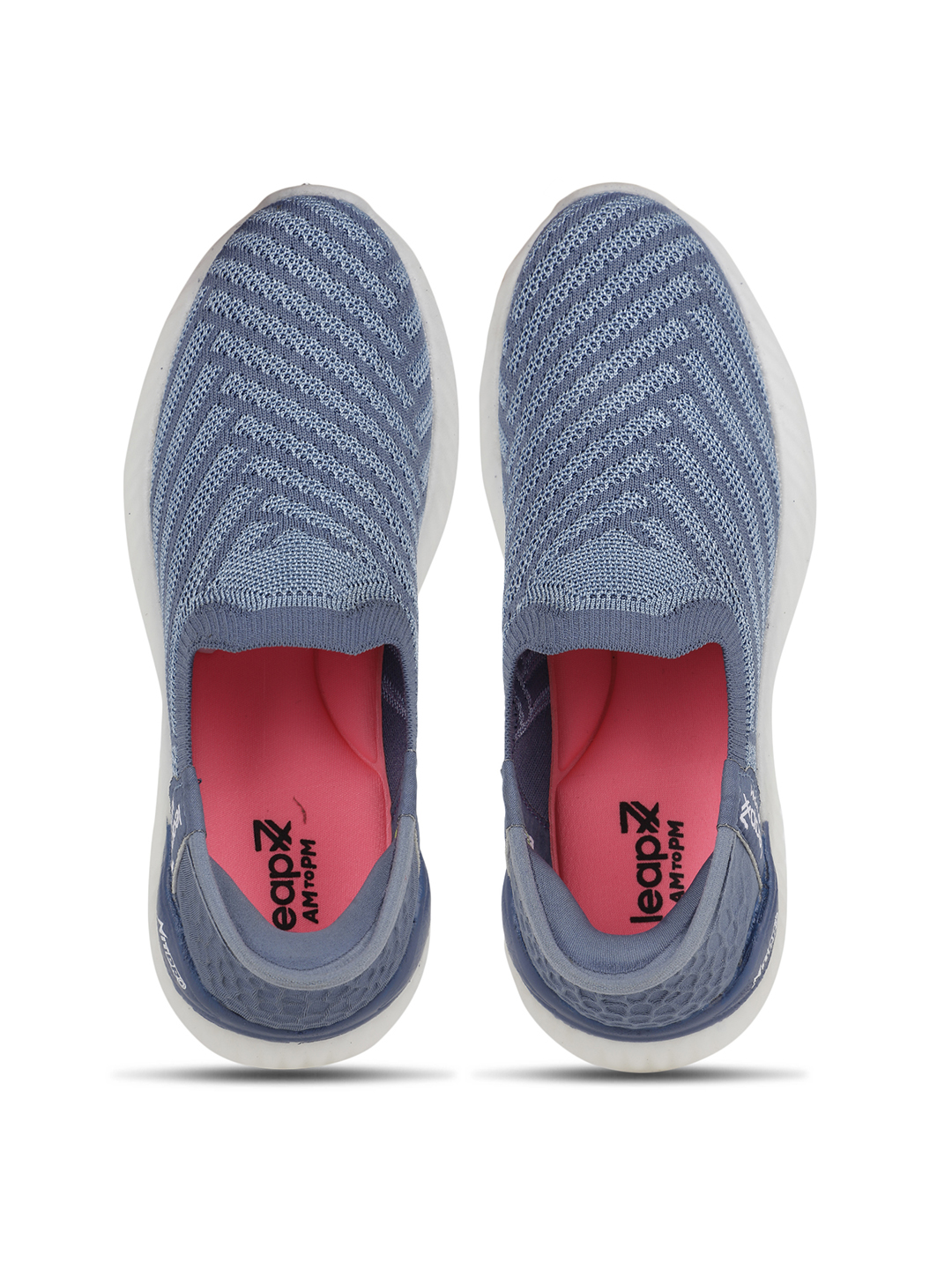 Liberty Liberty Leap7x NITRUN-L5 Sports Non Lacing Running Shoes & Walking Shoes For Women - Blue (2)