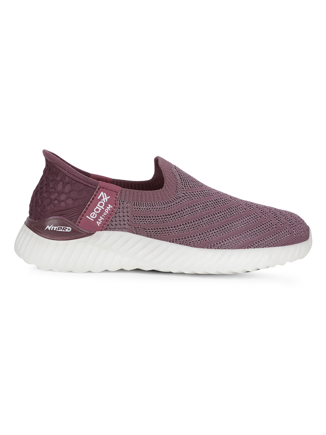 Liberty Liberty Leap7x NITRUN-L5 Sports Non Lacing Running Shoes & Walking Shoes For Women - Purple (5)