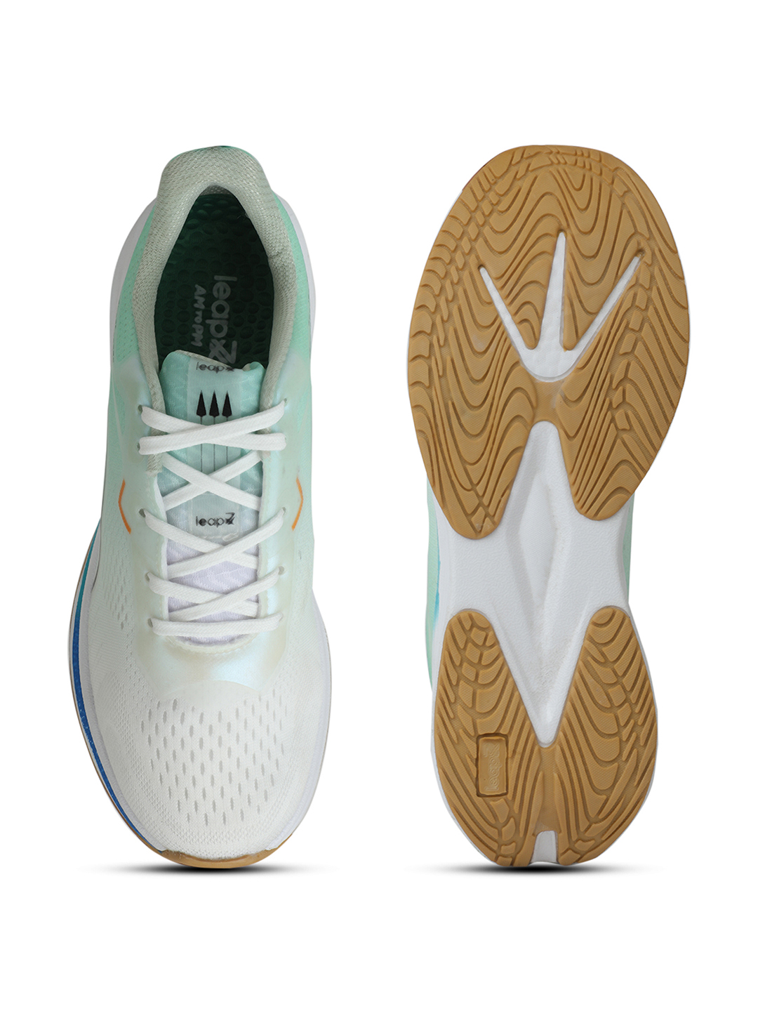 Liberty Liberty Leap7x PACIFIC-1E Sports Lacing Running Shoes & Walking Shoes For Men - Sea Green (7)