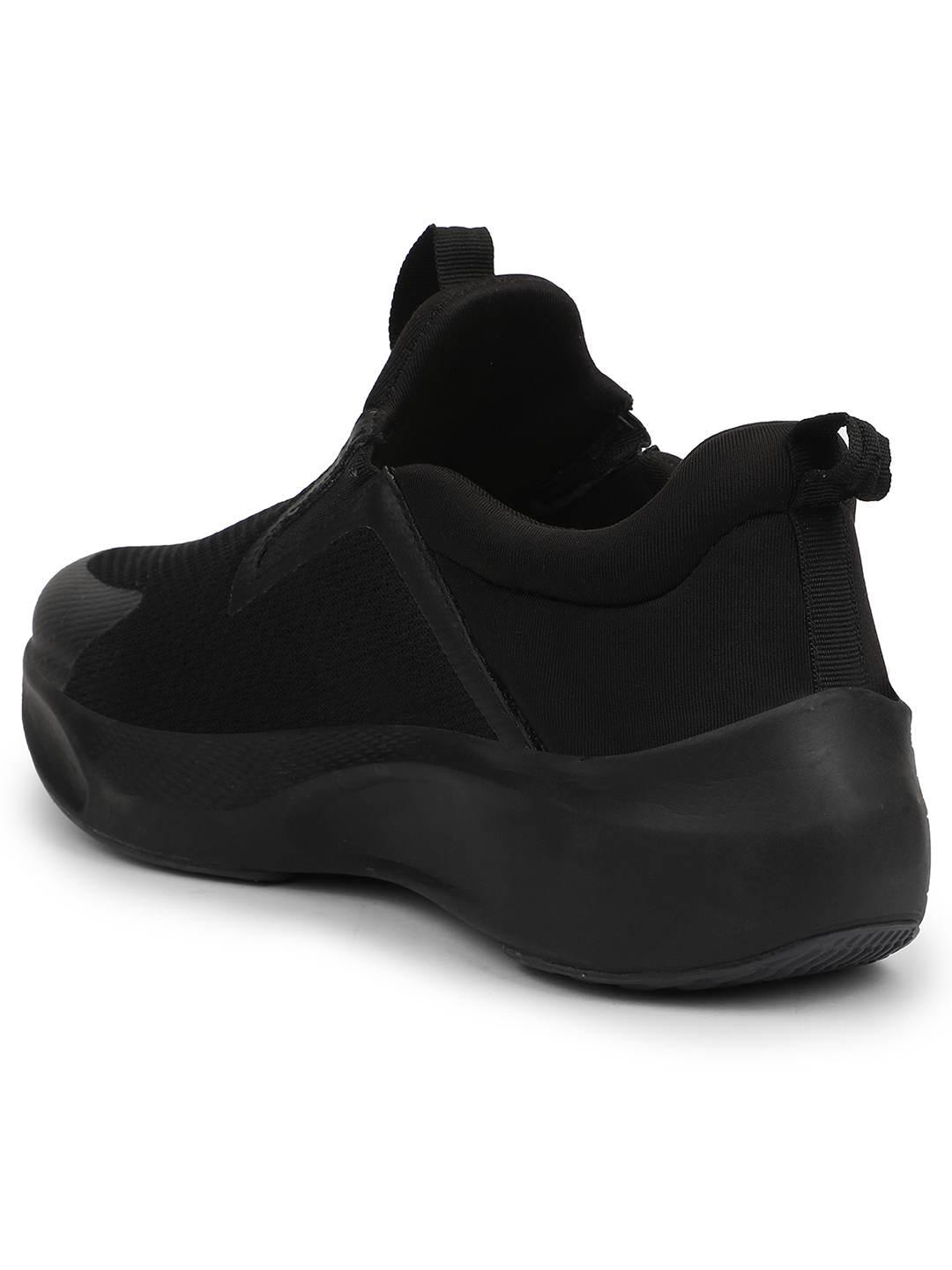 Liberty Liberty Leap7x REACTIVE-2 Sports Non Lacing Running Shoes & Walking Shoes For Men - Black (5)