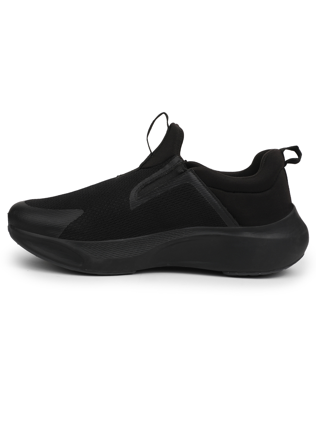 Liberty Liberty Leap7x REACTIVE-2 Sports Non Lacing Running Shoes & Walking Shoes For Men - Black (6)