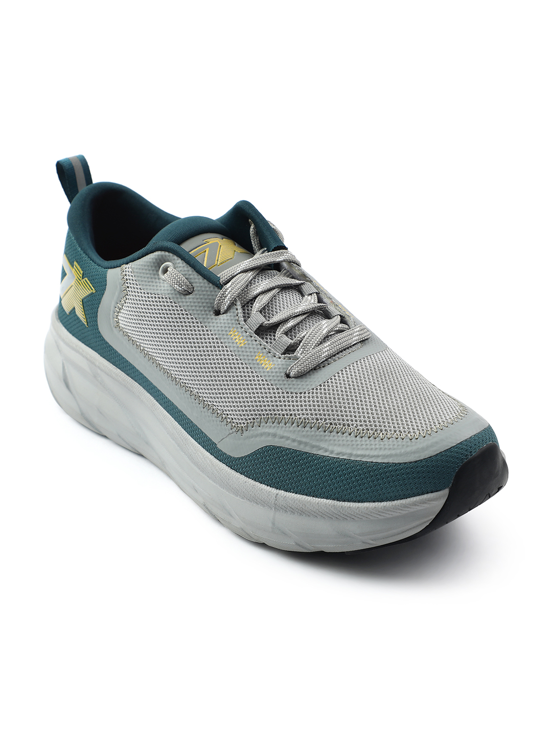 Liberty Liberty Leap7x ROBUST-3E Sports Lacing Running Shoes & Walking Shoes For Men - Dark Grey (4)