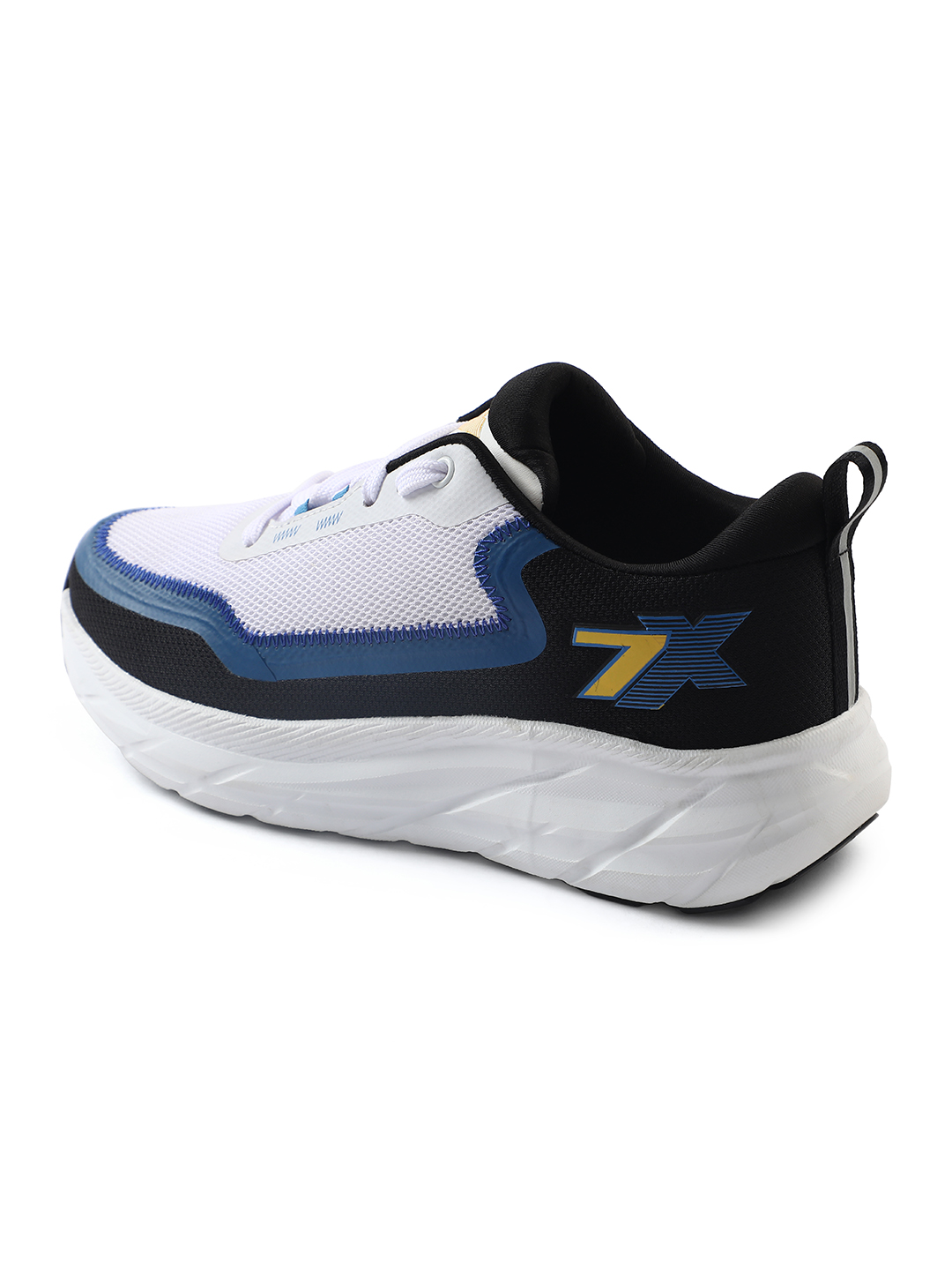 Liberty Liberty Leap7x ROBUST-3E Sports Lacing Running Shoes & Walking Shoes For Men - White (6)