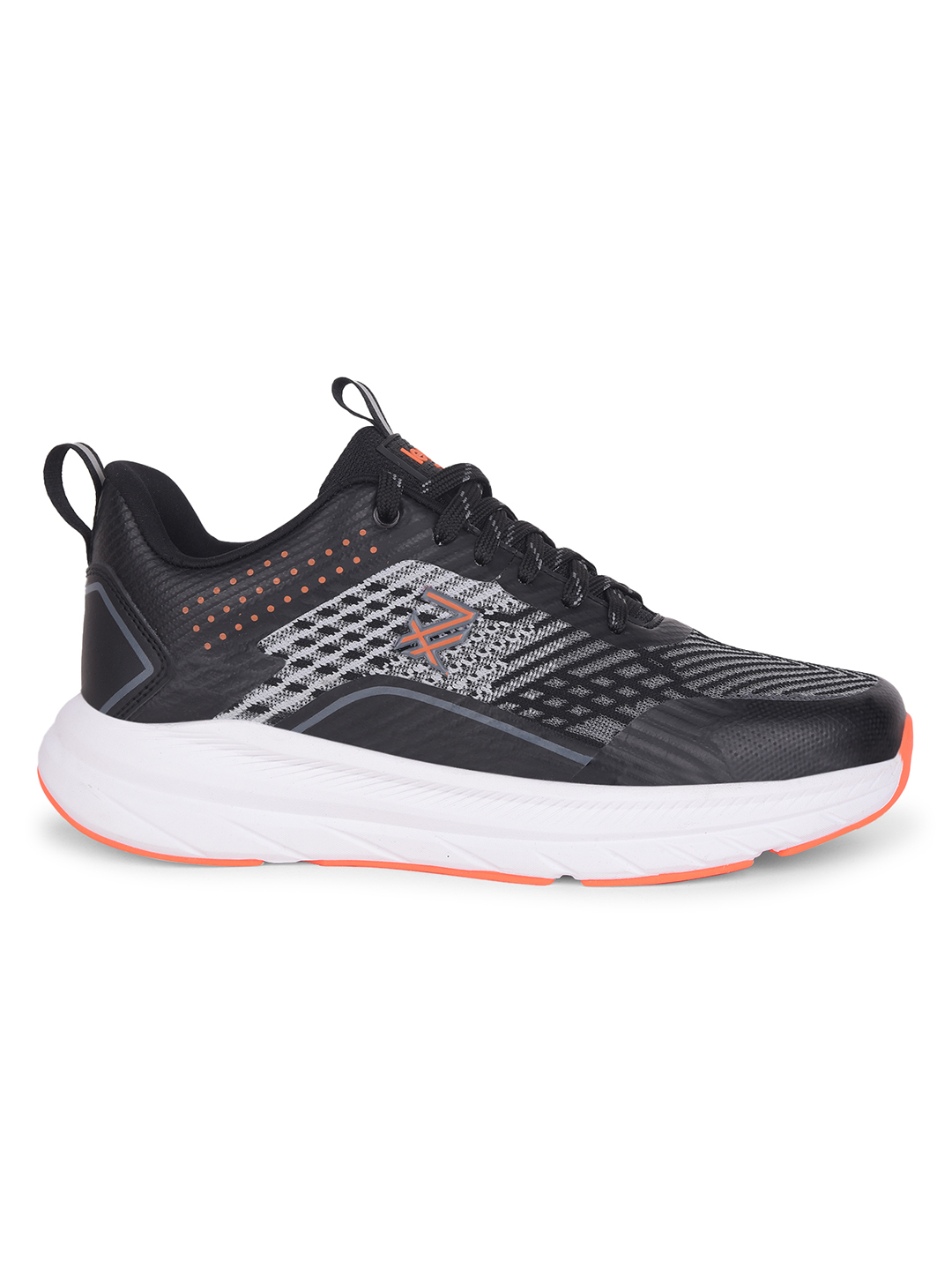 Liberty Liberty Leap7x ROMANIA Sports Lacing Running Shoes & Walking Shoes For Men - Black (7)