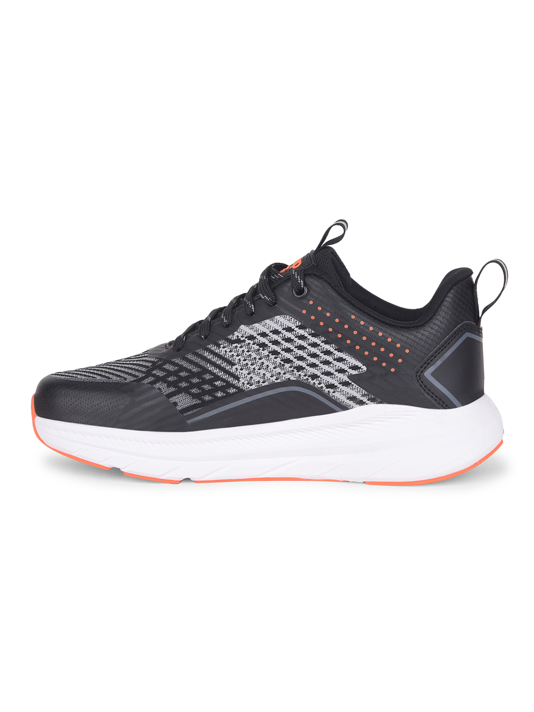 Liberty Liberty Leap7x ROMANIA Sports Lacing Running Shoes & Walking Shoes For Men - Black (9)