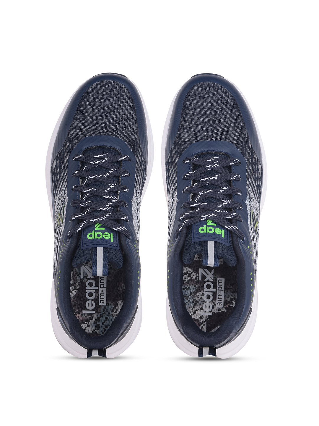 Liberty Liberty Leap7x ROMANIA Sports Lacing Running Shoes & Walking Shoes For Men - Navy Blue (10)