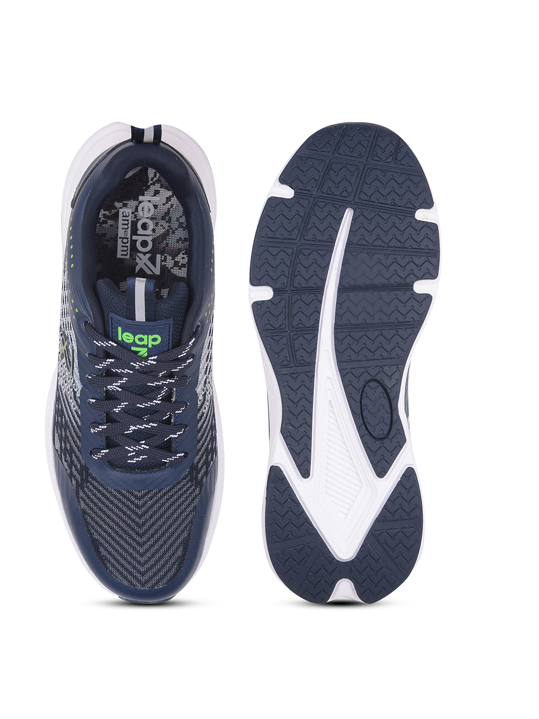 Liberty Liberty Leap7x ROMANIA Sports Lacing Running Shoes & Walking Shoes For Men - Navy Blue (11)