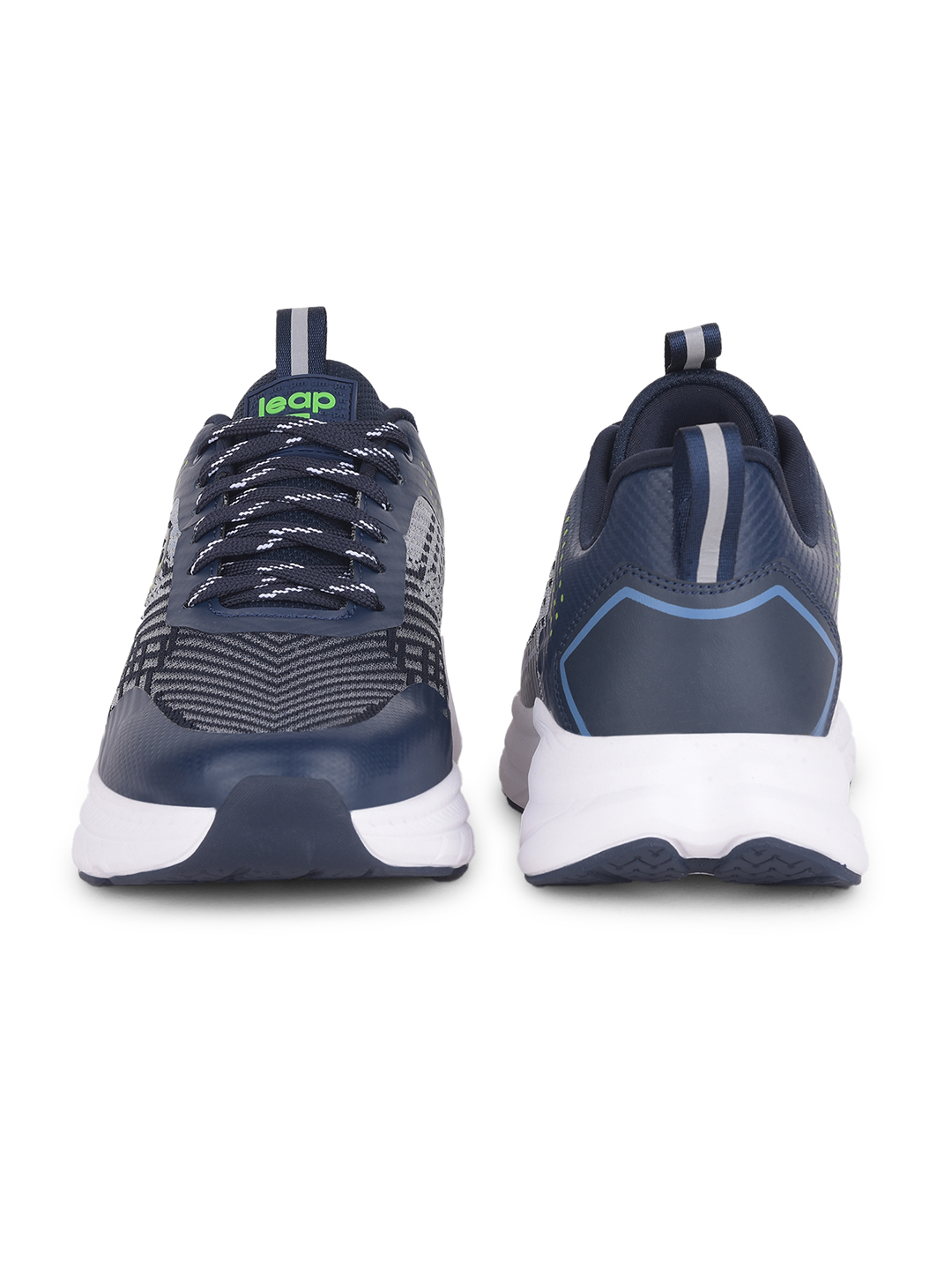 Liberty Liberty Leap7x ROMANIA Sports Lacing Running Shoes & Walking Shoes For Men - Navy Blue (9)