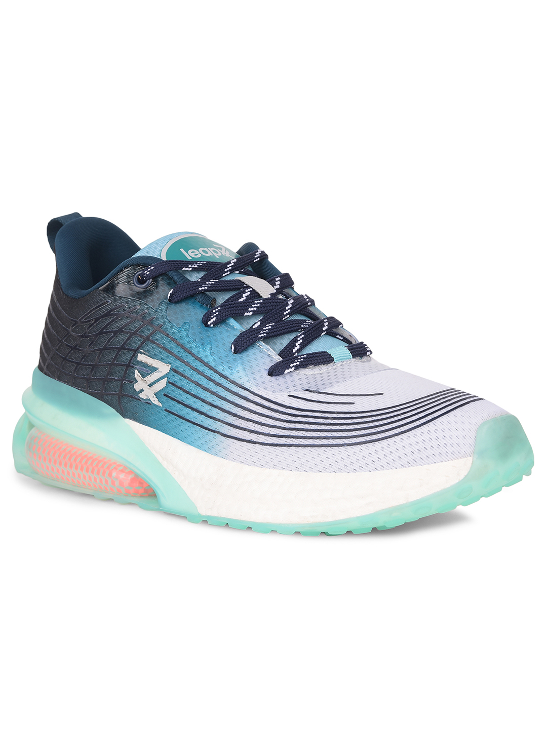 Liberty Liberty Leap7x RW-21 Sports Lacing Running Shoes & Walking Shoes For Men - Green (3)