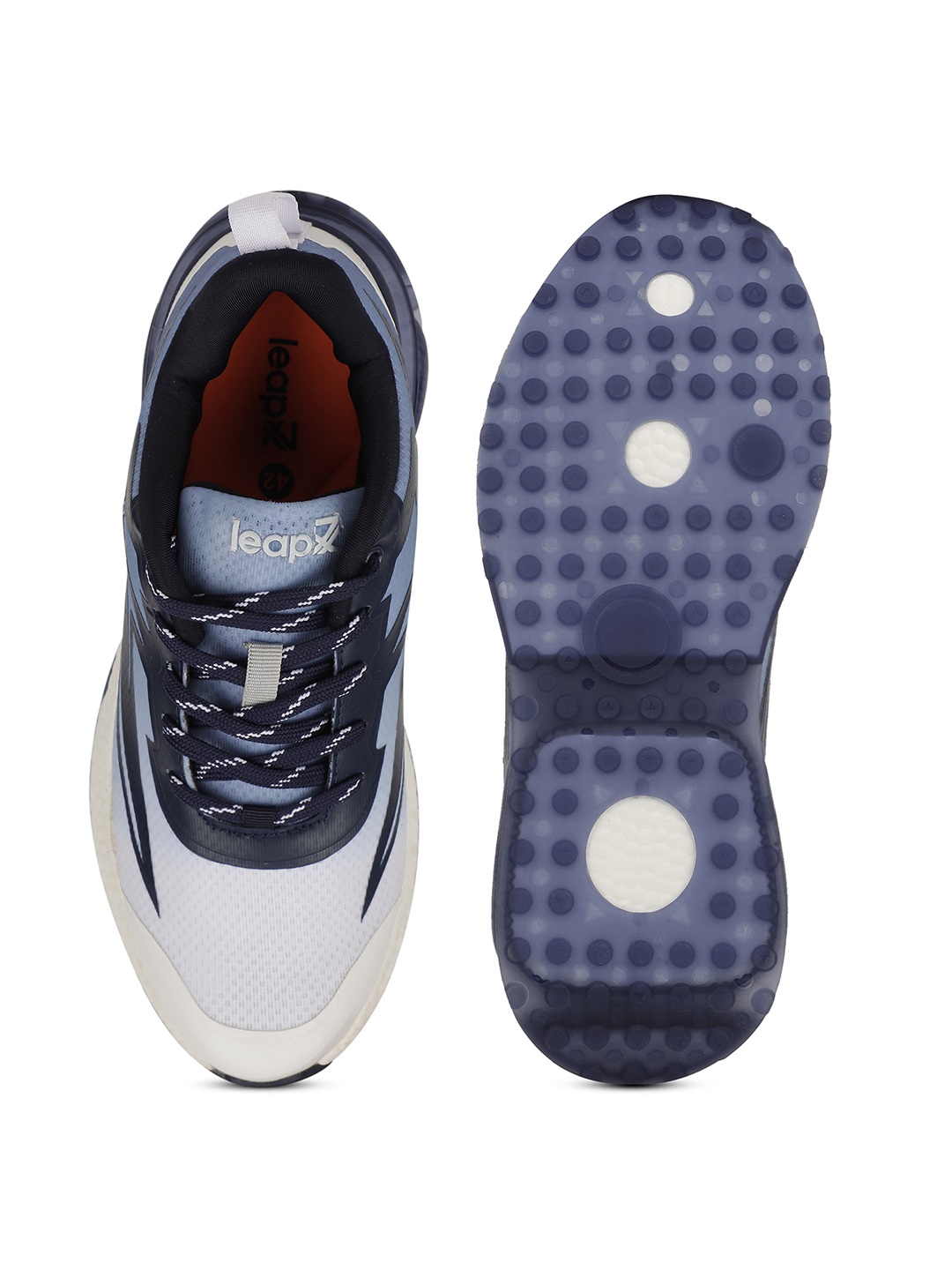 Liberty Liberty Leap7x RW-22 Sports Lacing Running Shoes & Walking Shoes For Men - Blue (8)