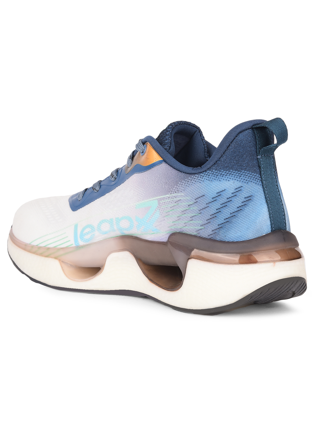 Liberty Liberty Leap7x RW-24 Sports Lacing Running Shoes & Walking Shoes For Men - Teal Blue (5)