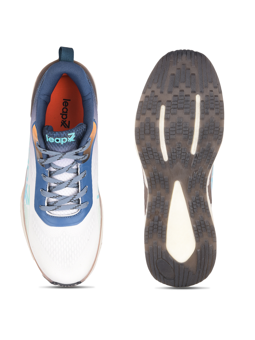 Liberty Liberty Leap7x RW-24 Sports Lacing Running Shoes & Walking Shoes For Men - Teal Blue (7)