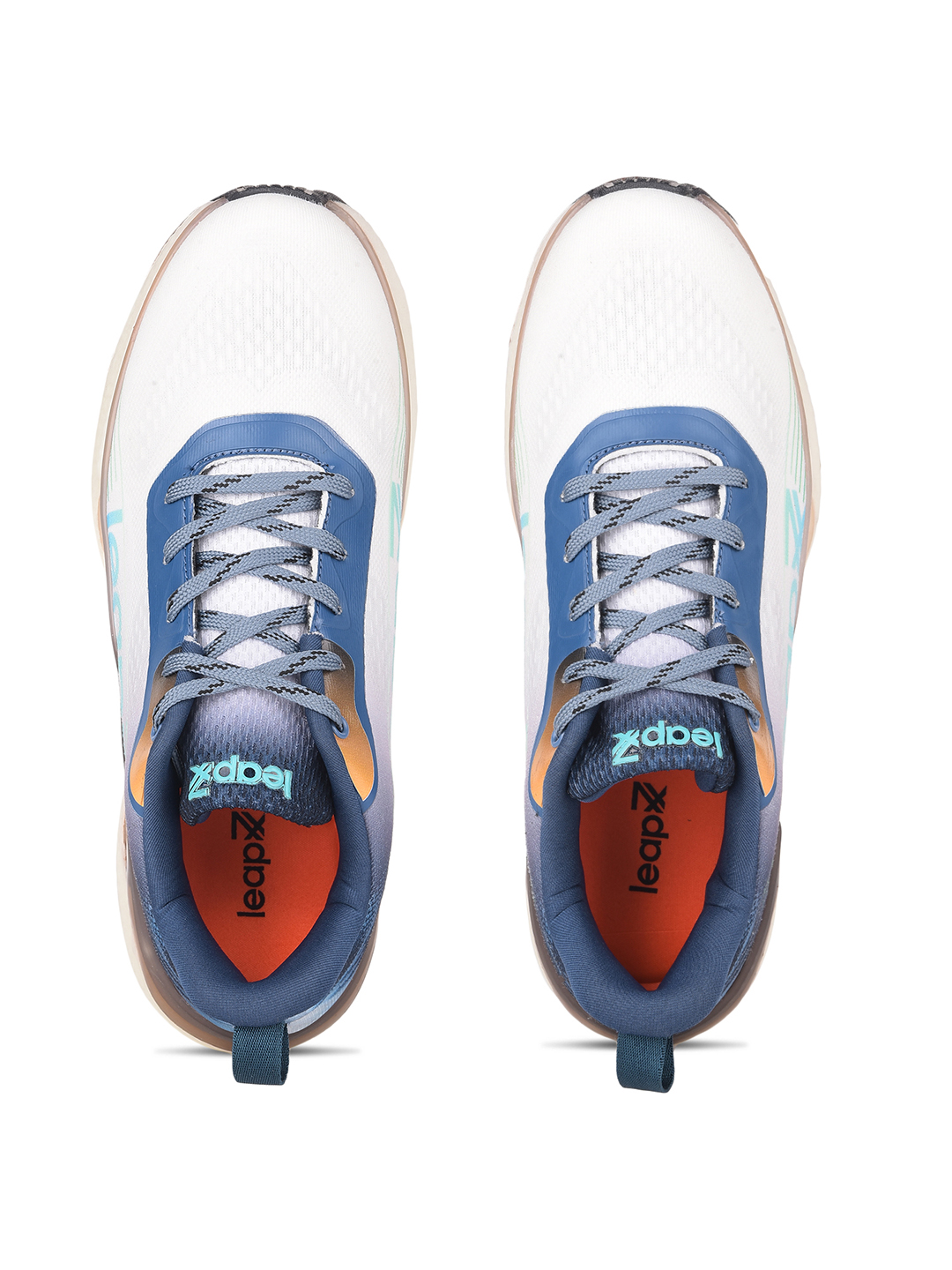 Liberty Liberty Leap7x RW-24 Sports Lacing Running Shoes & Walking Shoes For Men - Teal Blue (9)