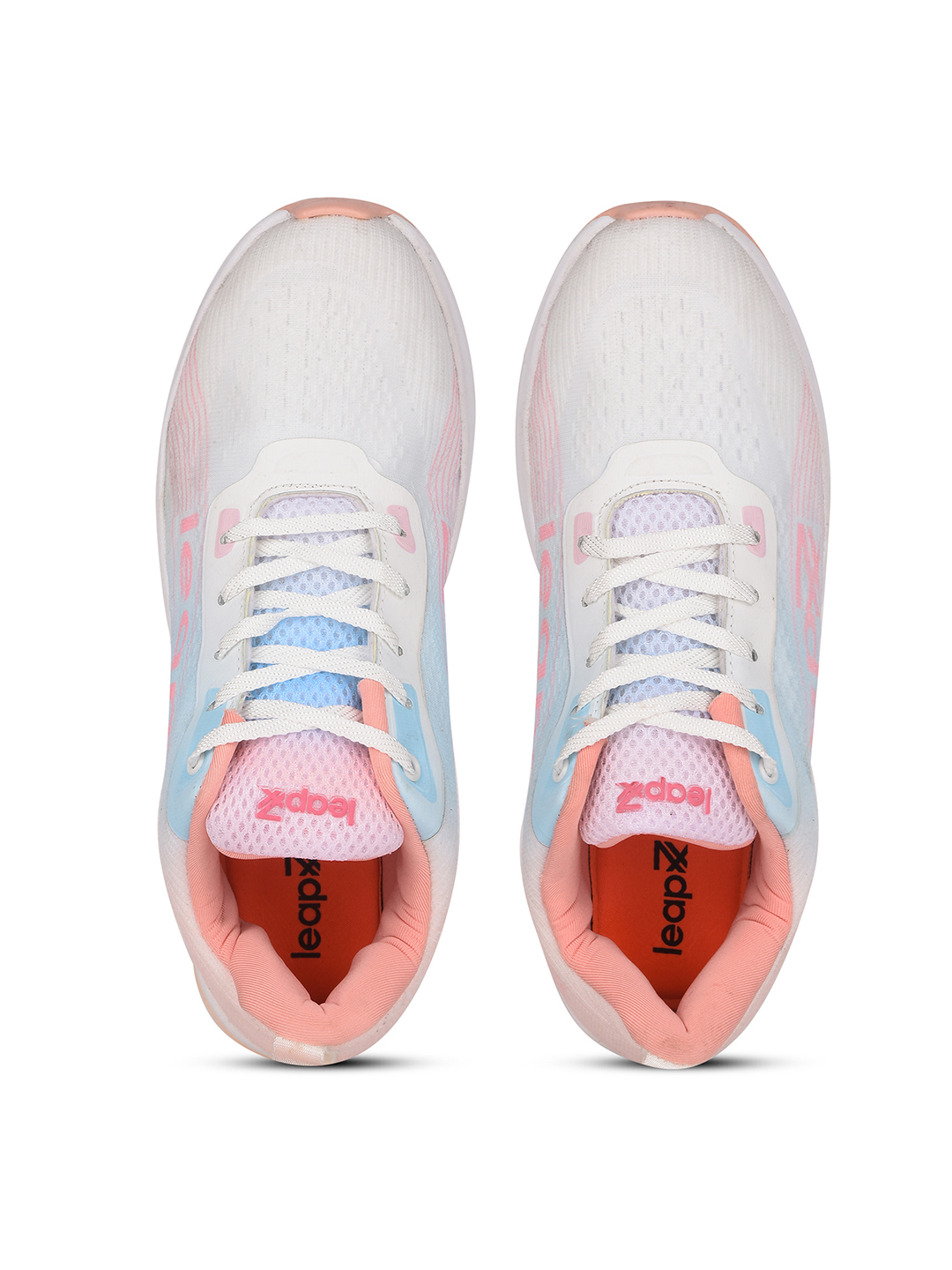 Liberty Liberty Leap7x RWL-06 Sports Lacing Running Shoes & Walking Shoes For Women - Peach (2)