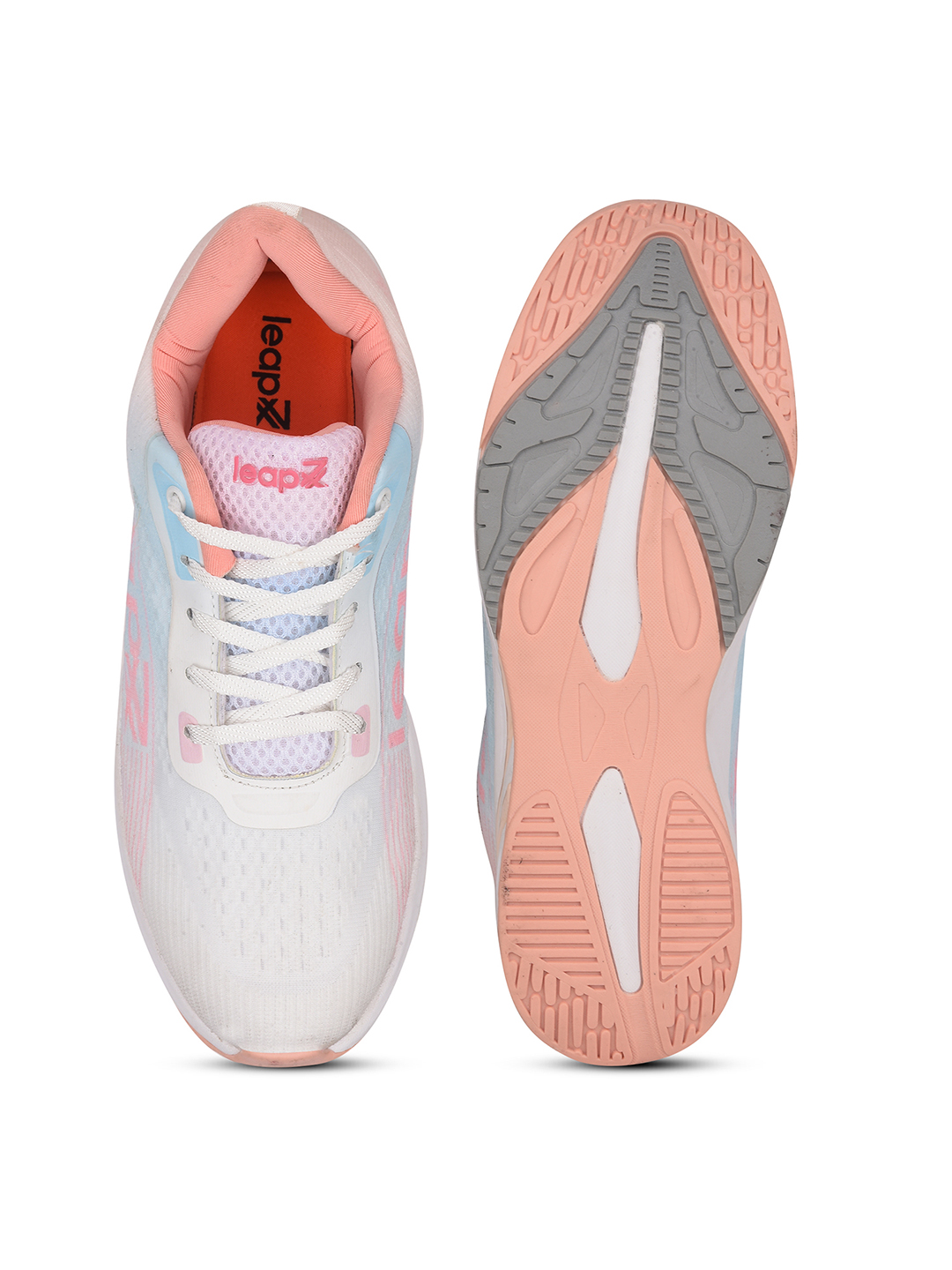 Liberty Liberty Leap7x RWL-06 Sports Lacing Running Shoes & Walking Shoes For Women - Peach (8)