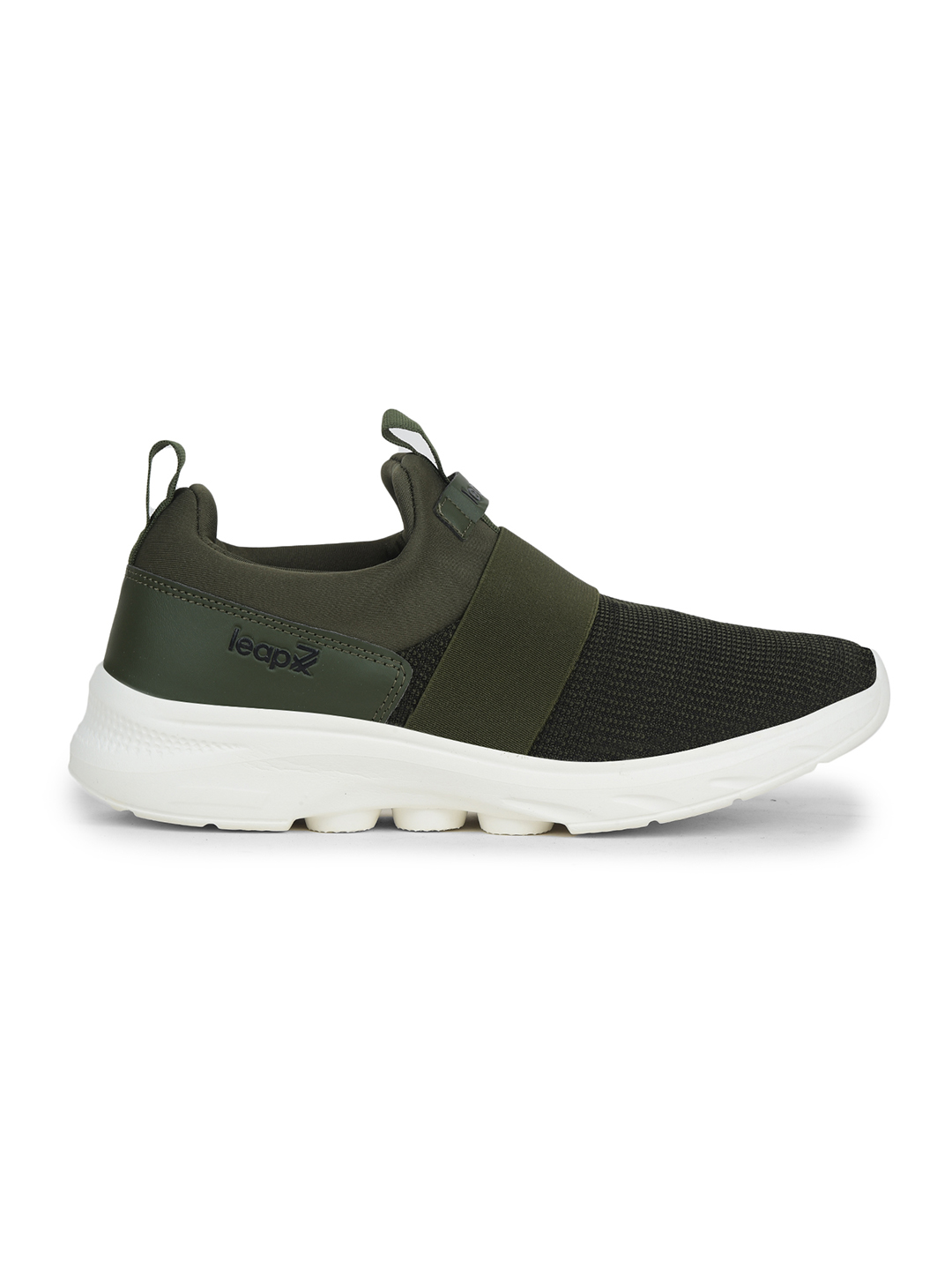 Liberty Liberty Leap7x SENTINO Sports Non Lacing Running Shoes & Walking Shoes For Men - Olive Green (3)