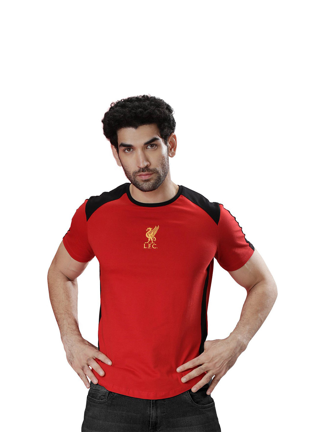 Liverpool F.C. Liverpool FC Liver Bird Regular Fit Round Neck T-Shirt (1)