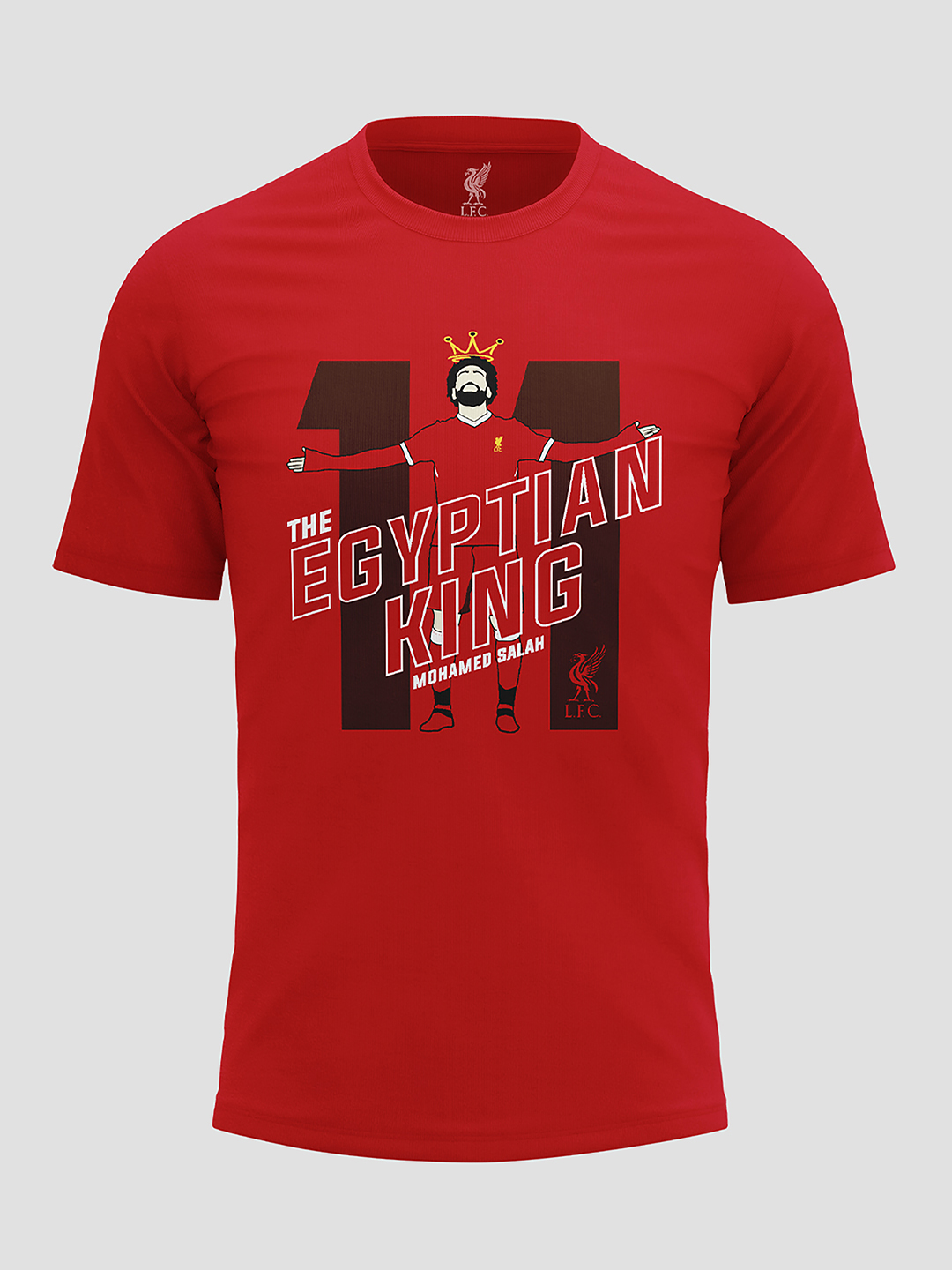 Liverpool F.C. Men Red Printed Round Neck T-Shirts (3)