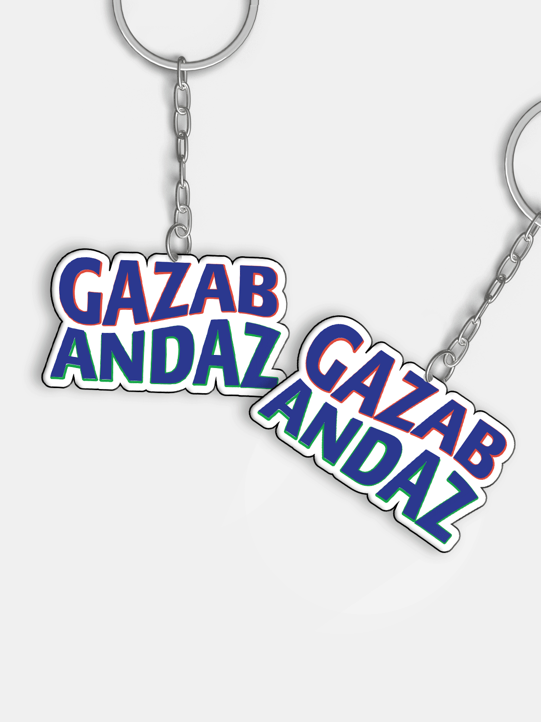Lucknow Super Giants Lucknow Super Giants Gazab Andaz Metal Keychain - (Pack of 1) (3)