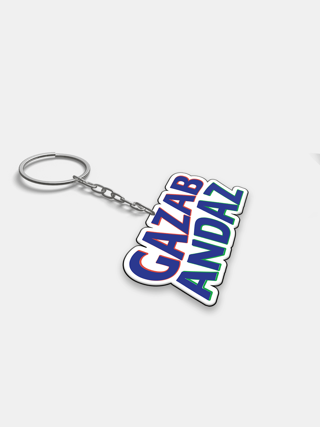 Lucknow Super Giants Lucknow Super Giants Gazab Andaz Metal Keychain - (Pack of 1) (4)