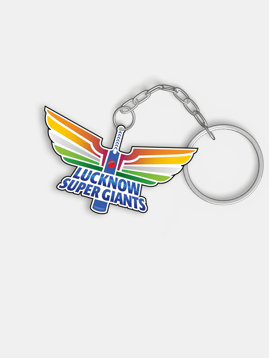Lucknow Super Giants Pack of 1 Metal Keychain - (Pack of 1)
