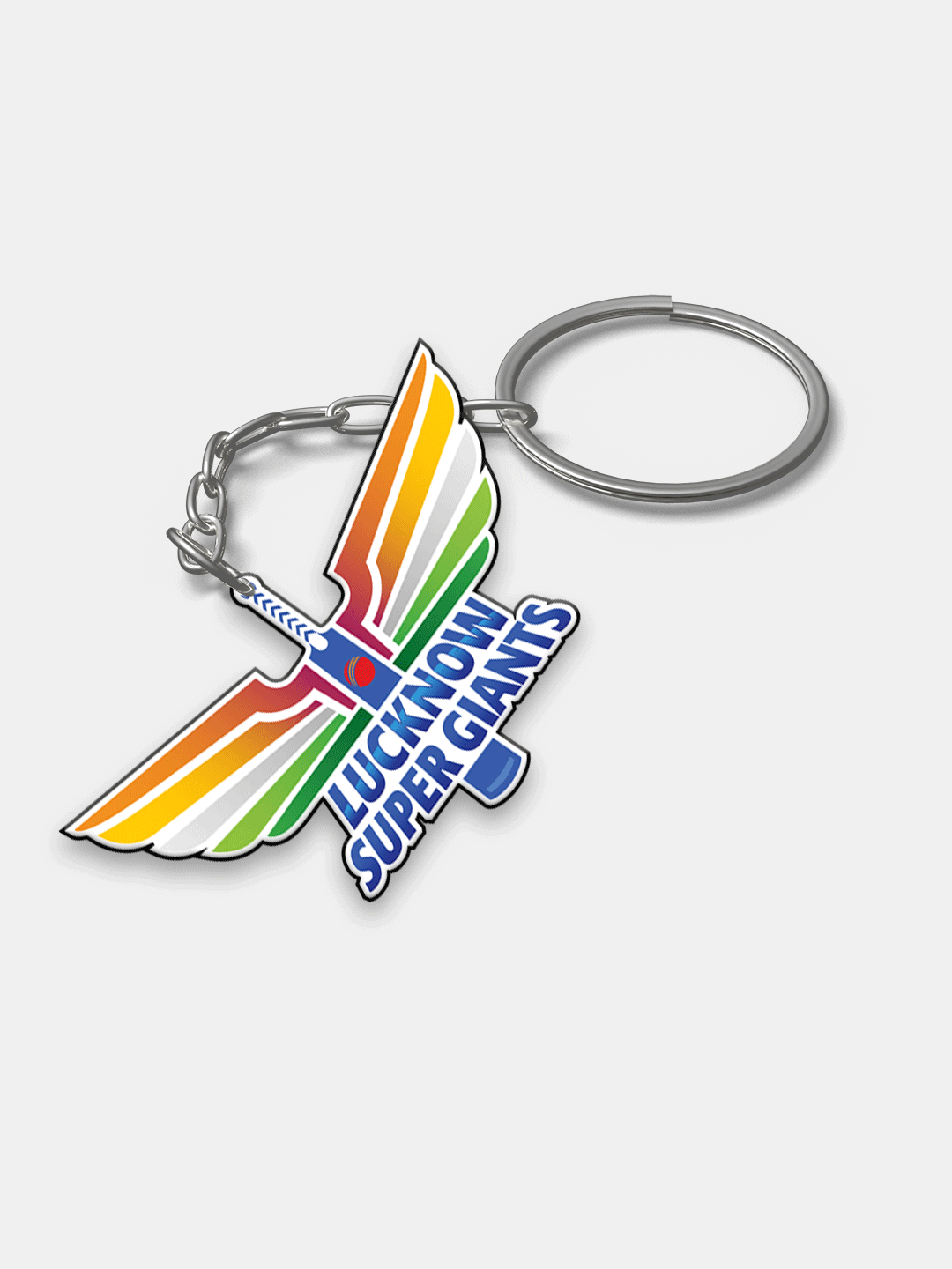 Lucknow Super Giants Lucknow Super Giants Pack of 1 Metal Keychain - (Pack of 1) (2)