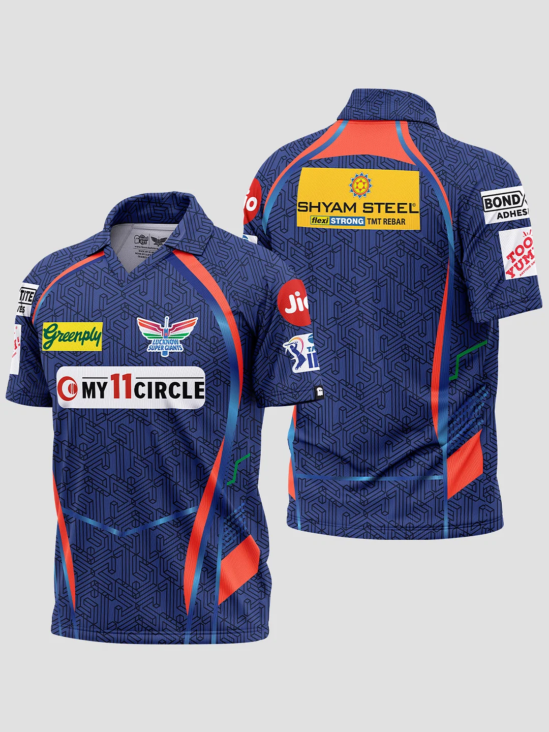Lucknow Super Giants Men Official IPL-2023 Match Jersey (3)