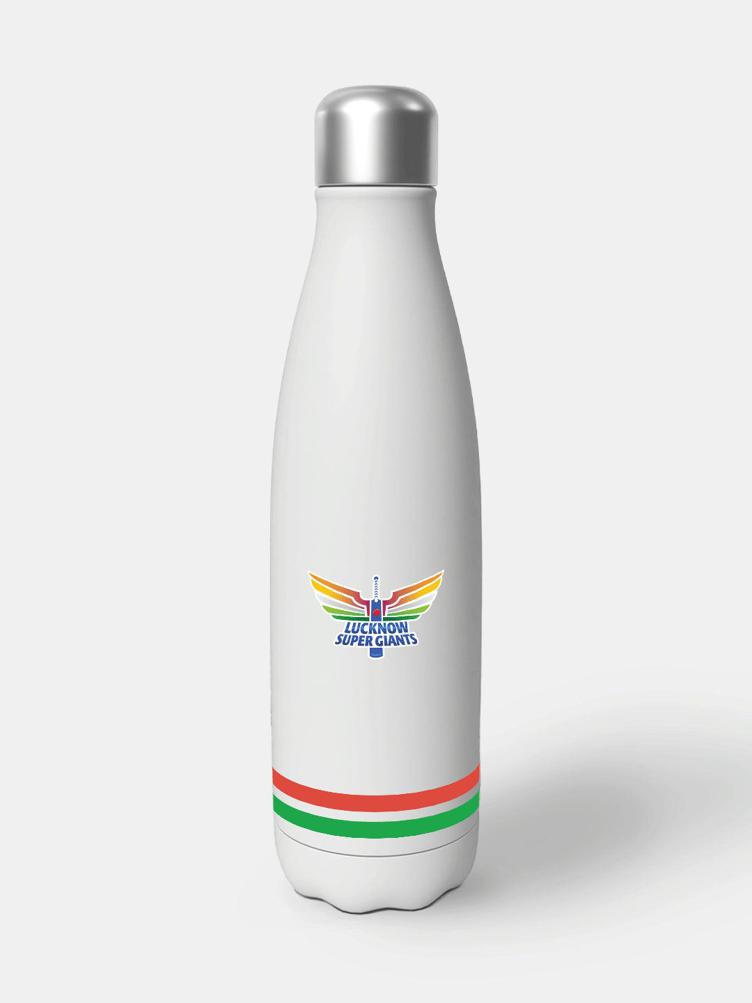 Lucknow Super Giants Navy Blue and White Logo Printed Gazab Andaz Double Walled Stainless Steel Vacuum Insulated Flask B (2)