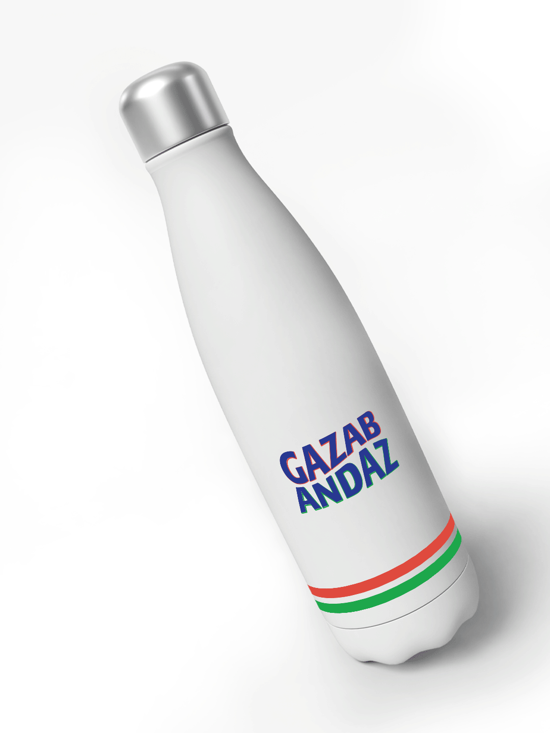 Lucknow Super Giants Navy Blue and White Logo Printed Gazab Andaz Double Walled Stainless Steel Vacuum Insulated Flask B (3)