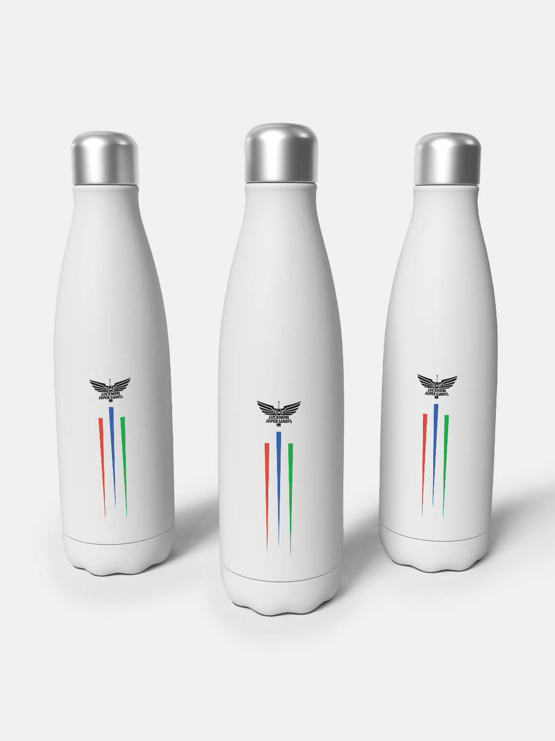Lucknow Super Giants Navy Blue Logo Printed Super Giants Double Walled Stainless Steel Vacuum Isulated Flask Bottle - 50 (4)