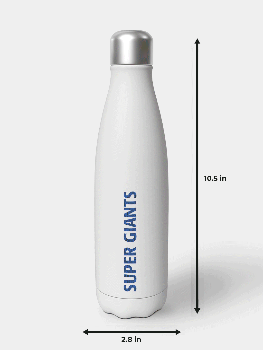 Lucknow Super Giants Navy Blue Logo Printed Super Giants Double Walled Stainless Steel Vacuum Isulated Flask Bottle - 50 (8)