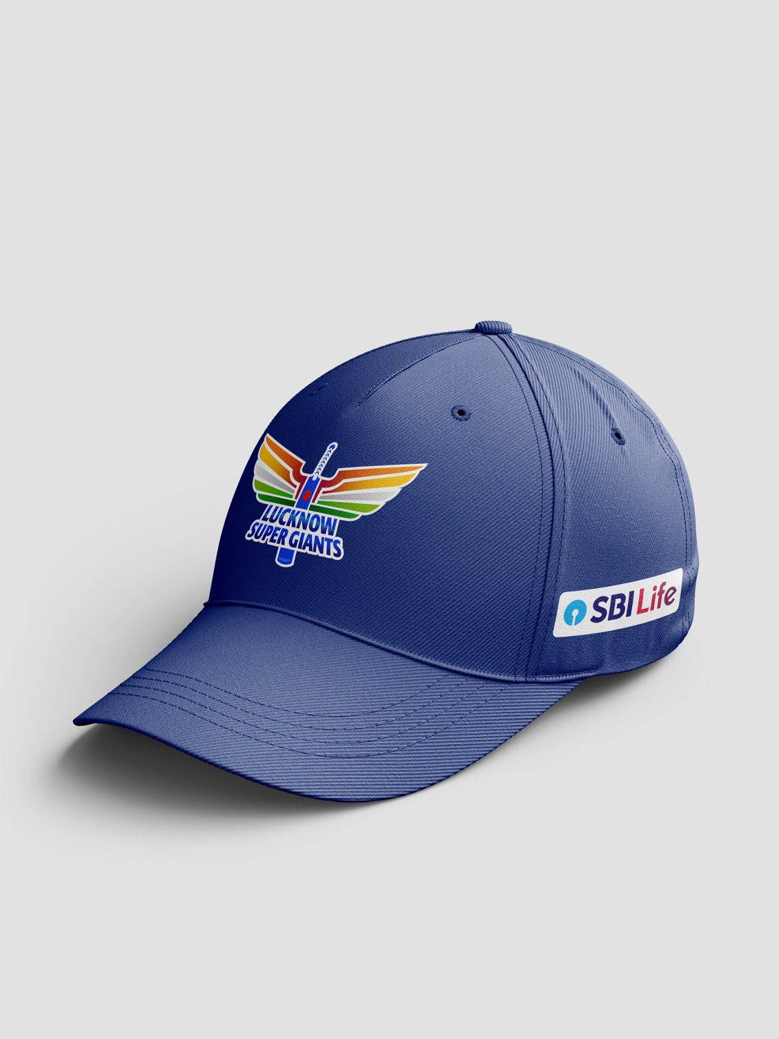 Lucknow Super Giants Unisex Blue Graphic Printed Polyester Baseball Cap (1)