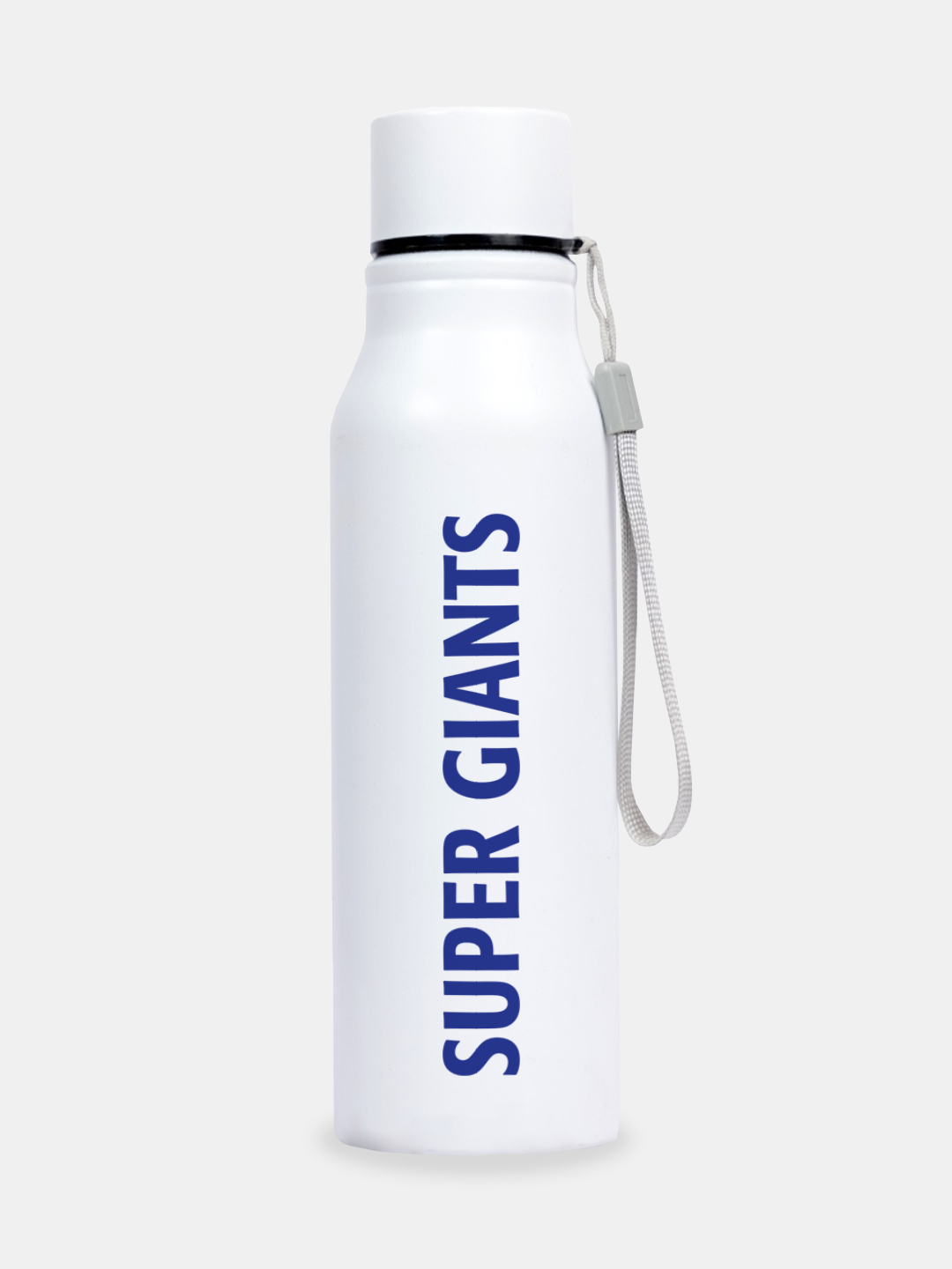 Lucknow Super Giants White and Navy Blue Logo Printed Super Giants Water Bottle Single Walled Stainless Steel - 800 ML (2)