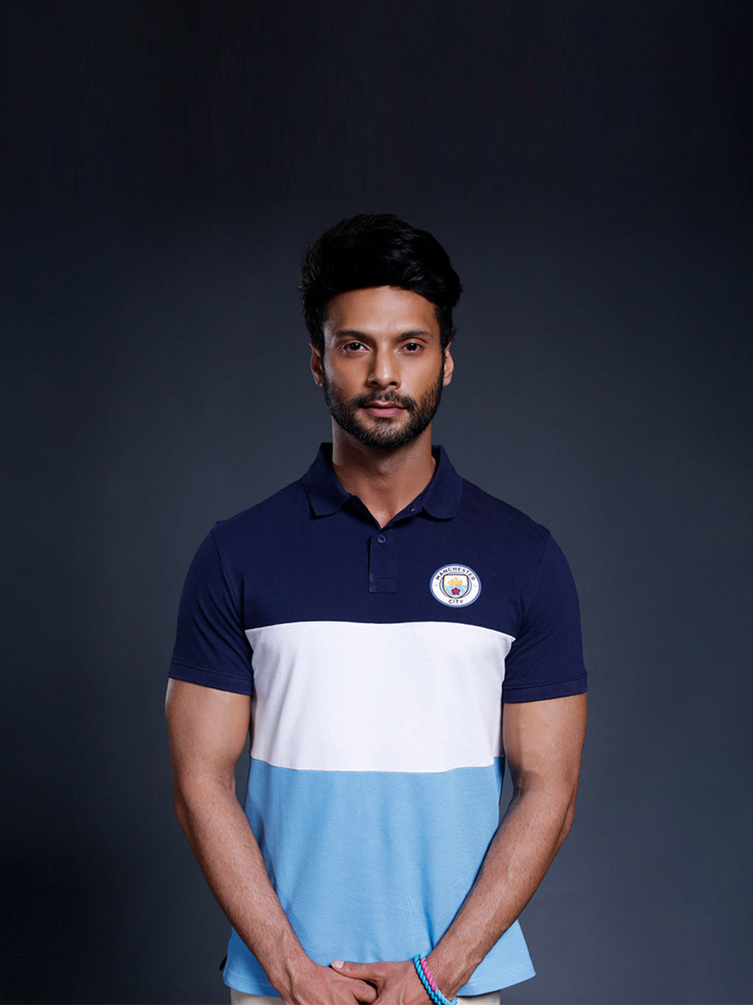 Manchester City F.C. Manchester City FC Men Colour Block Blue (1)