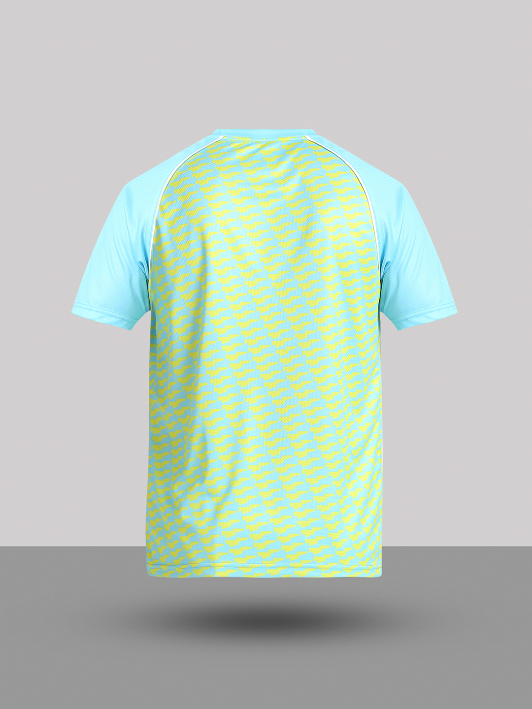 Manchester City F.C. Men Blue and Yellow Printed Round Neck Polyester T-shirt (9)