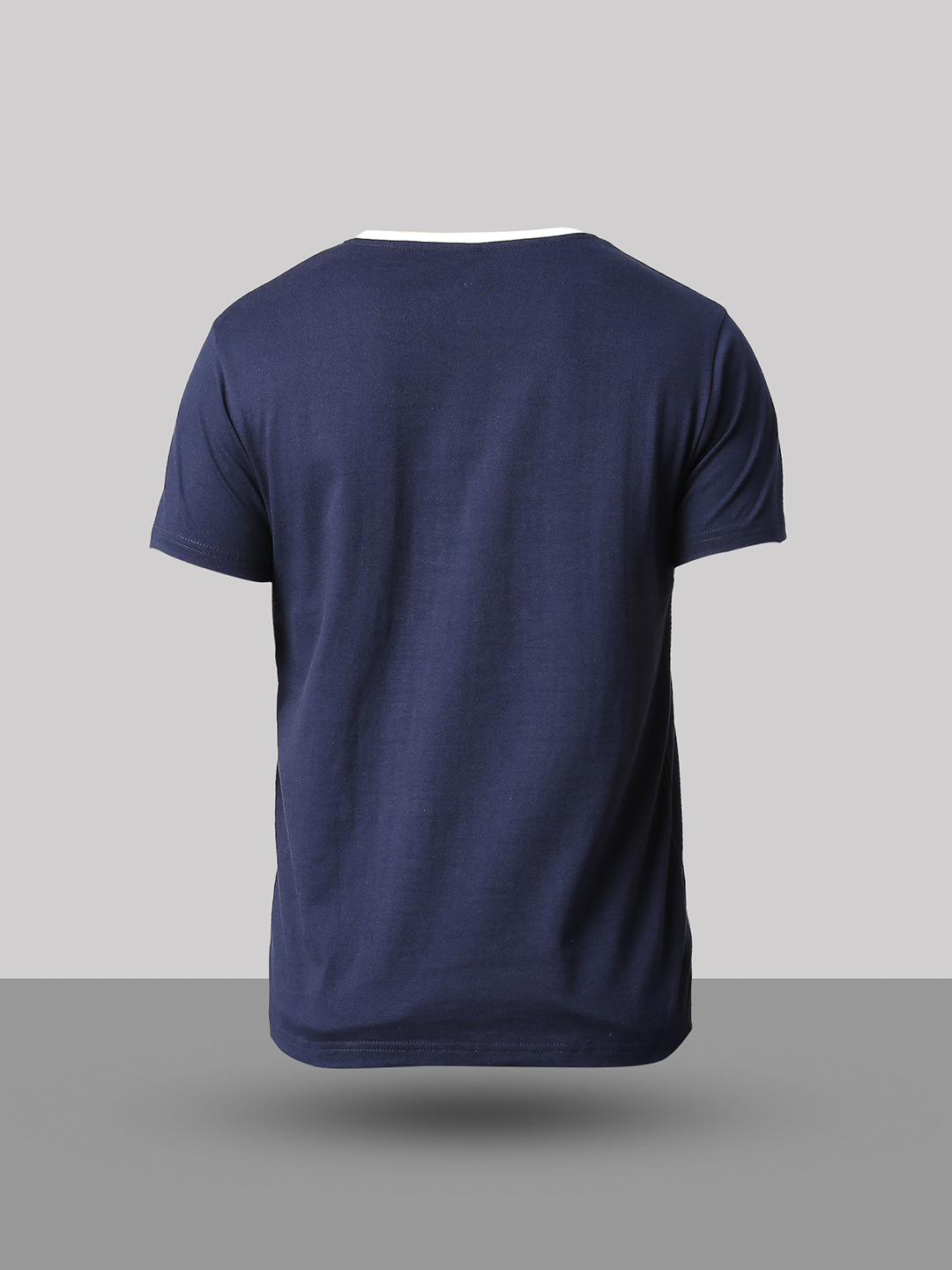 Manchester City F.C. Men Navy Blue and White Graphic Printed Half Sleeves Round Neck Cotton T-Shirt (7)