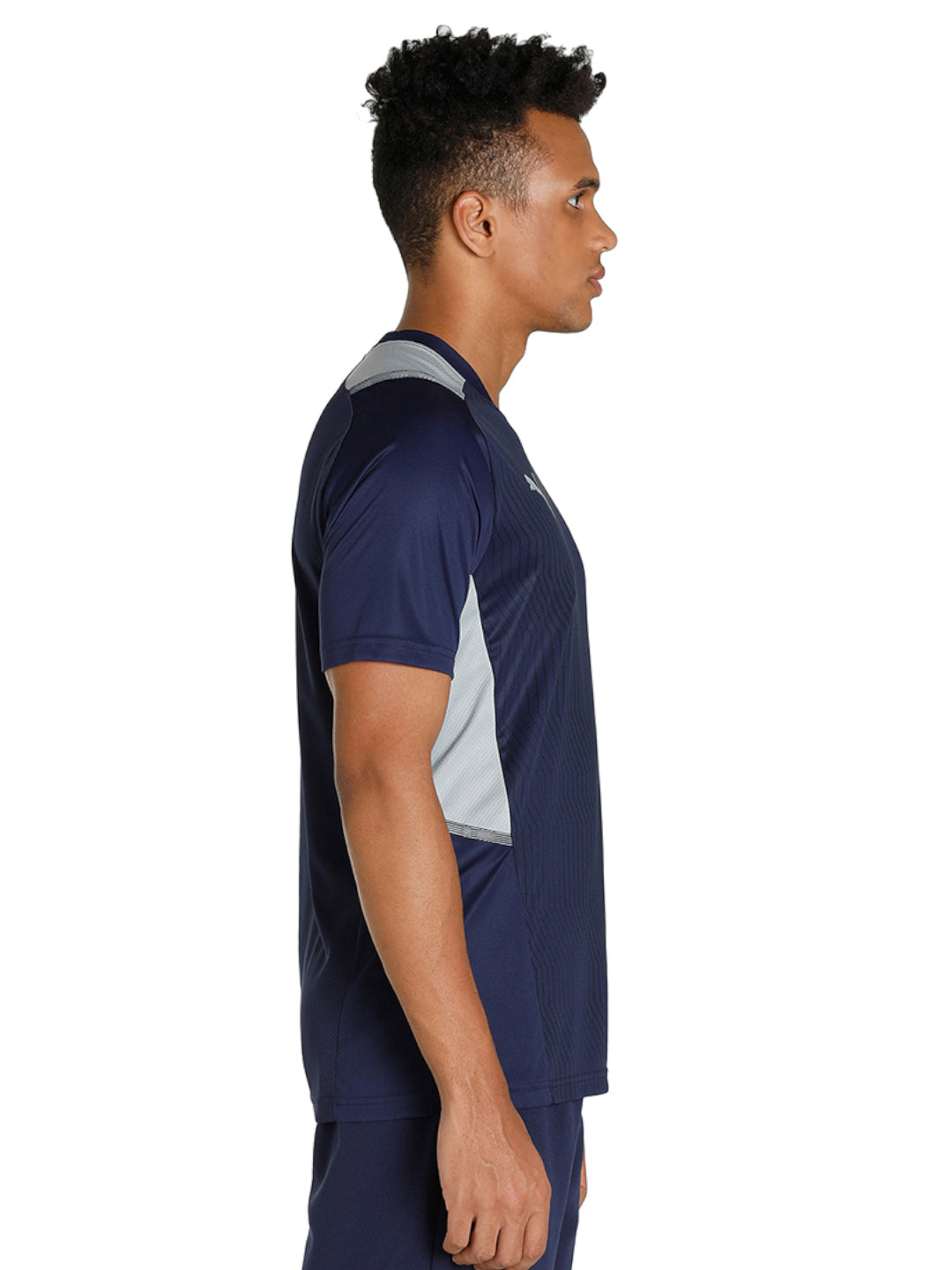 Manchester City F.C. Men Navy Blue Printed Half Sleeves Round Neck Polyester Training Jersey (4)
