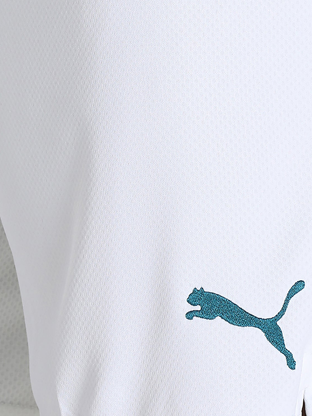 Manchester City F.C. Men White Logo Printed Mid-Rise Cotton Sports Shorts (6)
