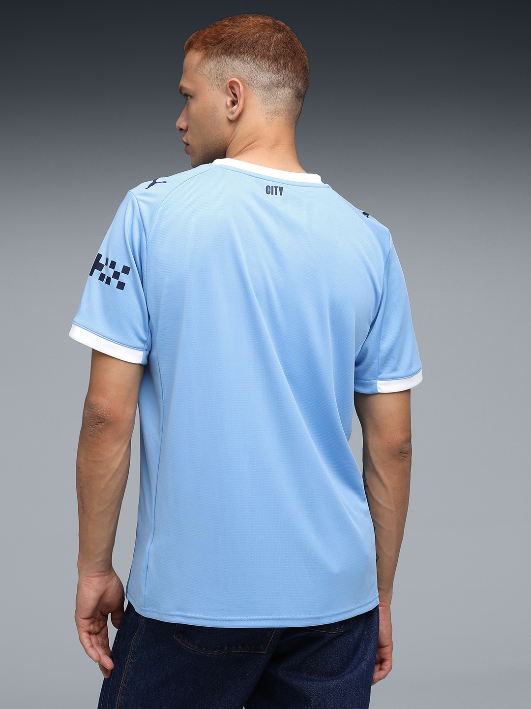 Manchester City F.C. Official 25/26 Home Replica Jersey for Men (2)