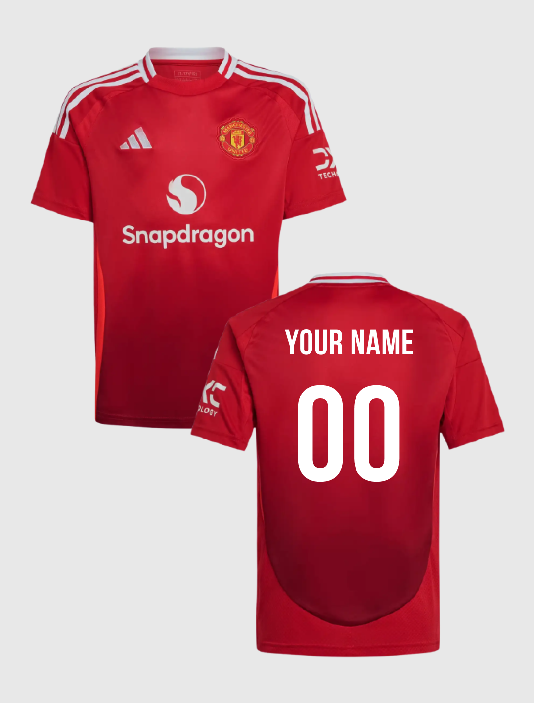 Kids Official Home Jersey-24/25 - Customised